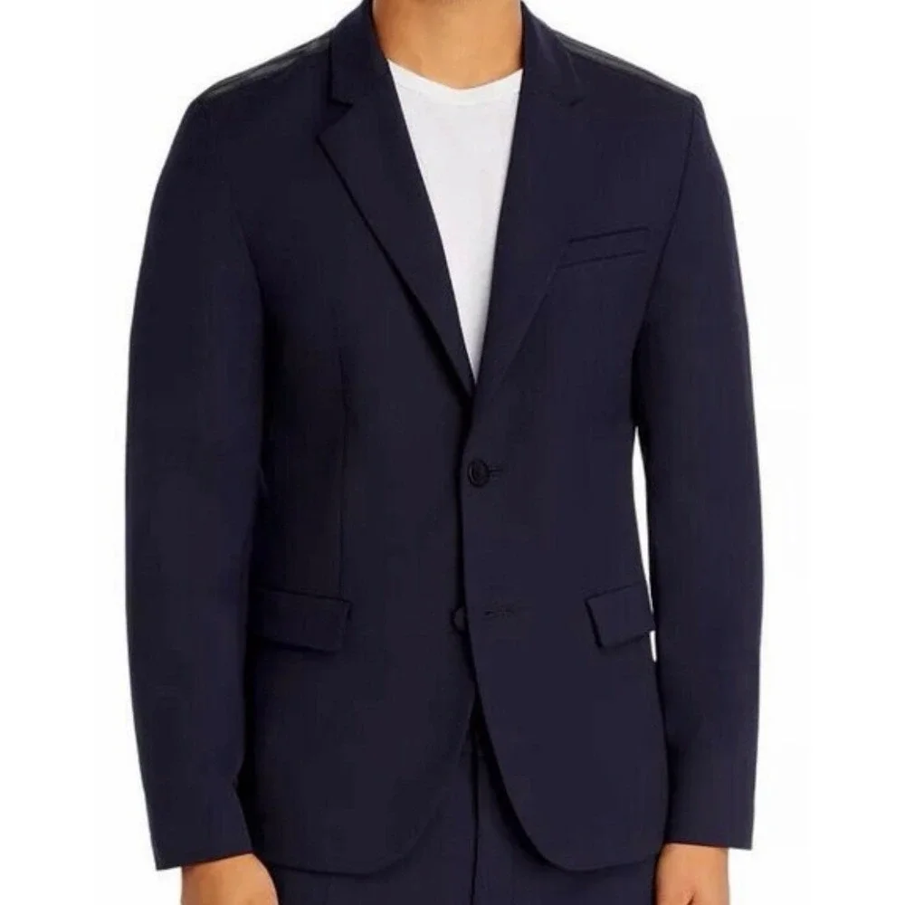 Hugo Boss Karl232X Performance Super-Flex Suit Jacket Dark Blue 40L NEW‎